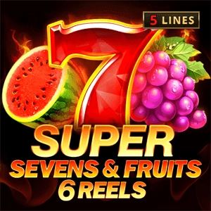 5 Super Sevens n Fruits: 6 reels